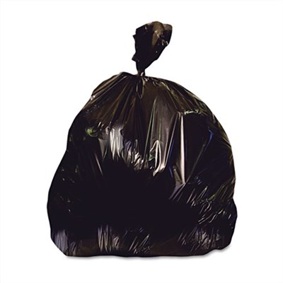 40x46 2.0mil Black Star Seal Trash Bags