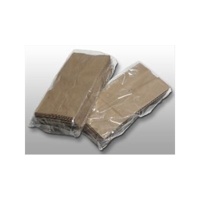 10x8x24 .001 Clear LDPE Gusset Poly Bag