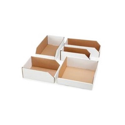 18x6x4-1/2 32ect White Bin Box