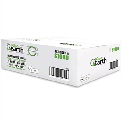 Simple Earth Hardwound Towels 8x350