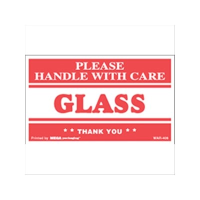 PLEASE HANDLE WITH CARE GLASS