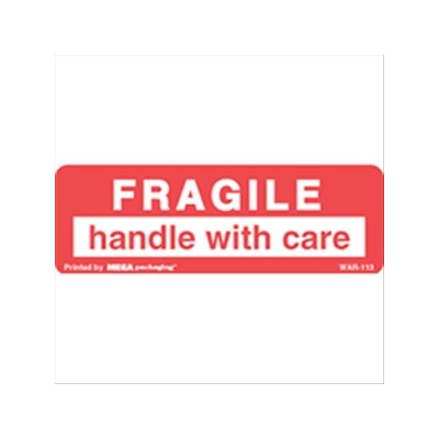 FRAGILE handle with care Label 3x1
