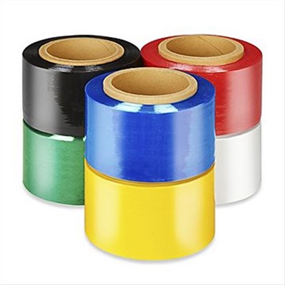 5in 80g Yellow Tint Stretch Tape 1000ft