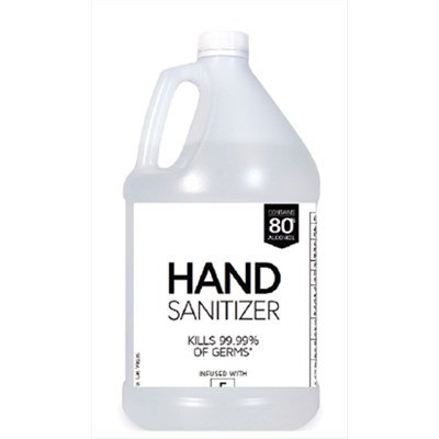 Hand Sanitizer 8oz Gel w/Pump 80% 62pk