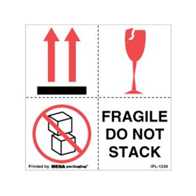 4x4 4 in1 Fragile/Arrow Up-Boxes w/Line-