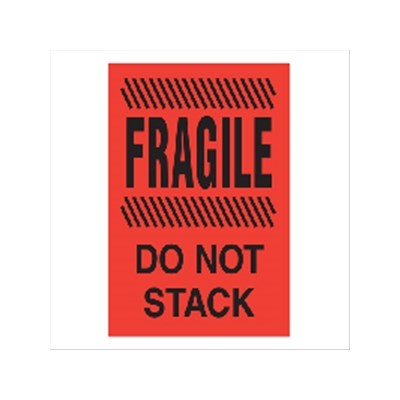 FRAGILE DO NOT STACK 4x6 Label