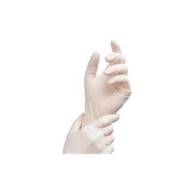 Latex Disposable Glove SM 5mil White
