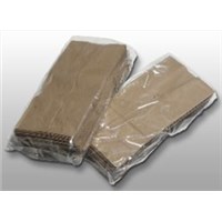 8x3x15 .001 Clear LDPE Gusset Poly Bag